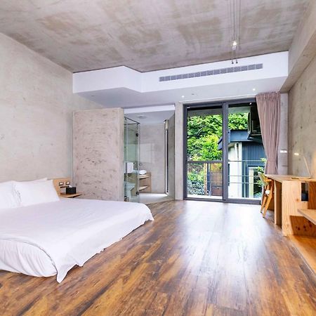 日月潭山慕藝旅 Sun Moon Inn Yuchi Bagian luar foto